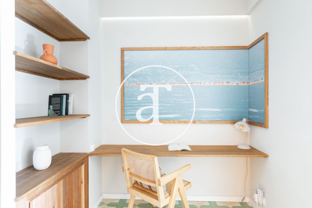 Appartement de location mensuelle avec 2 chambres, 2 salles de bain et balcon dans l’Eixample 16