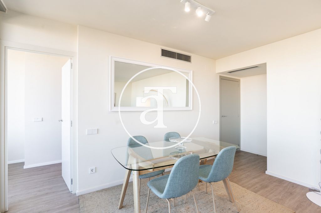 Appartement en location mensuelle avec 3 chambres, 2 salles de bain, terrasse et parking à Diagonal Mar 9