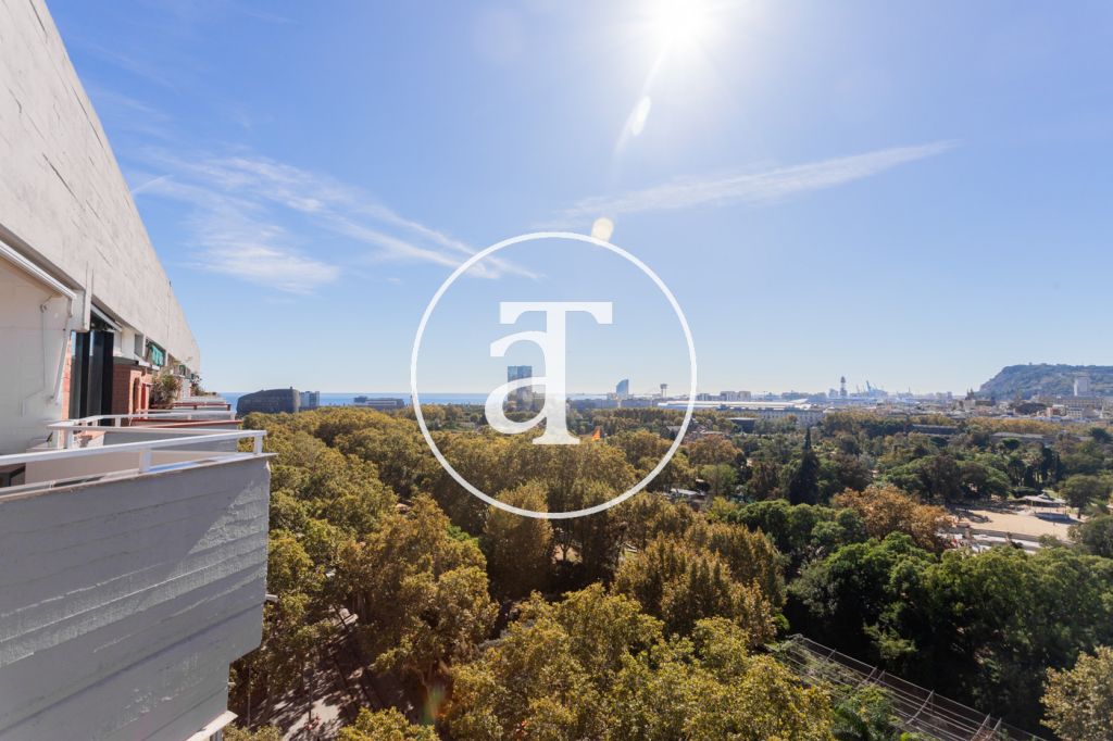 Duplex en location mensuelle avec 3 chambres, 2 salles de bain et 2 balcons avec vue à Sant Martí 6