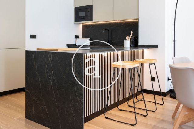 Piso de alquiler temporal de 3 habitaciones y 2 baños en el Eixample 12