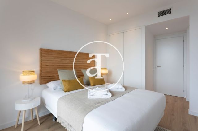 Piso de alquiler temporal de 1 habitación y 1 baño con balcón con impresionantes vistas a la Sagrada Familia 21