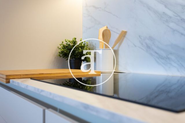 Piso de alquiler temporal de 1 habitación y 1 baño con balcón con impresionantes vistas a la Sagrada Familia 15
