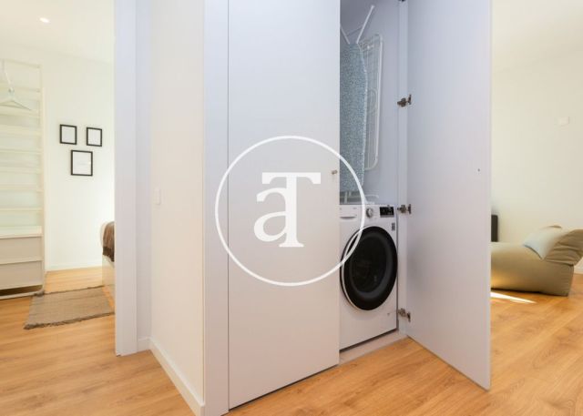 Piso de alquiler temporal de 2 habitaciones y piscina compartida a un paso de Av. Diagonal 10
