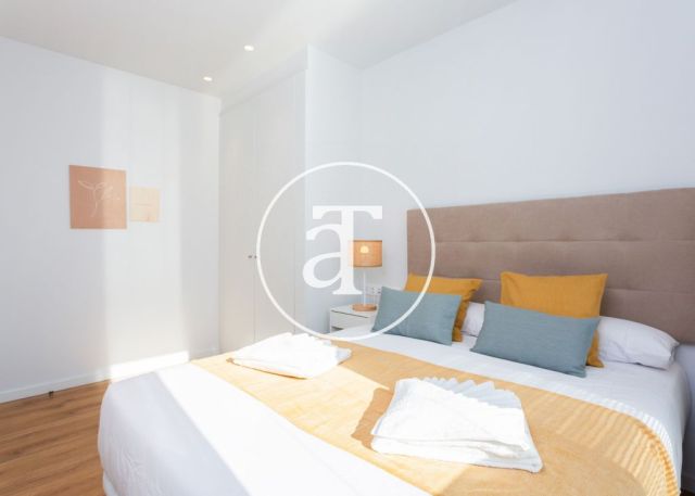 Piso de alquiler temporal de 2 habitaciones y piscina compartida a un paso de Av. Diagonal 15