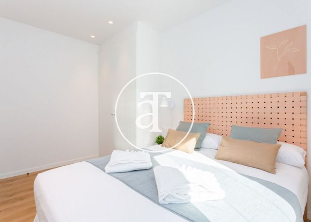 Monthly rental apartment with 2 bedrooms and shared pool close to Diagonal Av. 16
