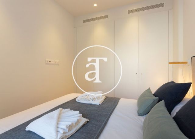 Piso de alquiler temporal de 2 habitaciones y piscina compartida a un paso de Av. Diagonal 15