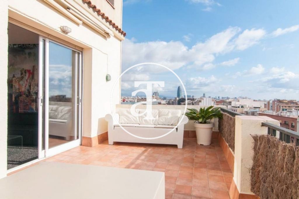Spectacular furnished penthouse apartment with spectacular views of Barcelona 1