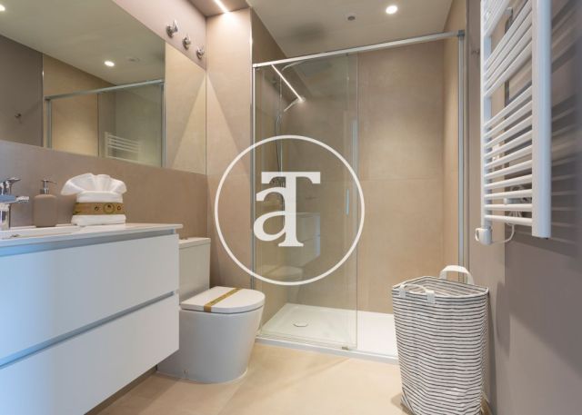 Piso de alquiler temporal de 2 habitaciones y piscina compartida a un paso de Av. Diagonal 19