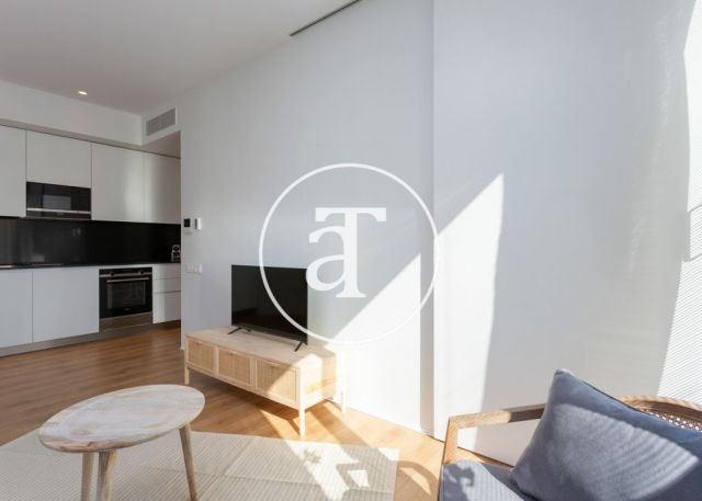 Piso de alquiler temporal de 2 habitaciones y piscina compartida a un paso de Av. Diagonal 6