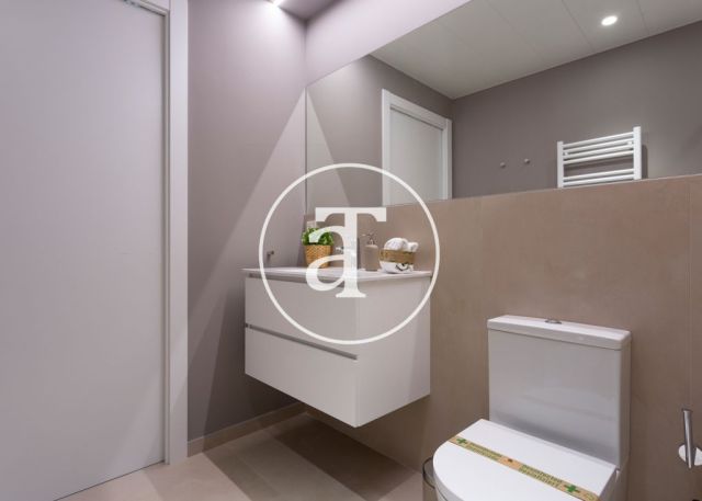 Piso de alquiler temporal de 2 habitaciones y piscina compartida a un paso de Av. Diagonal 20