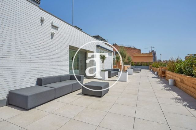 Piso de alquiler temporal de 2 habitaciones y piscina compartida a un paso de Av. Diagonal 34