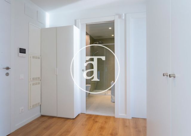 Piso de alquiler temporal de 2 habitaciones y piscina compartida a un paso de Av. Diagonal 13