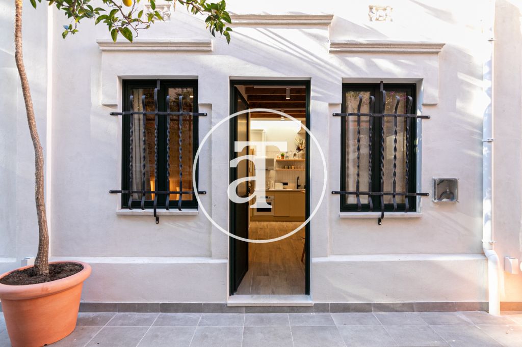 Maison de location temporaire avec 1 chambre et terrasse à quelques pas du Parc Güell