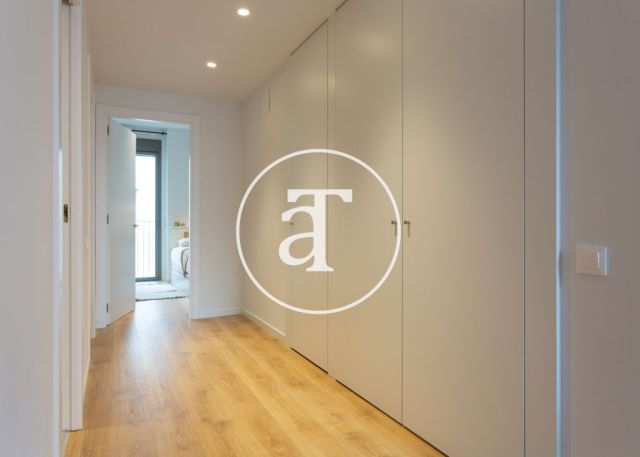 Piso de alquiler temporal de 2 habitaciones y piscina compartida a un paso de Av. Diagonal 10