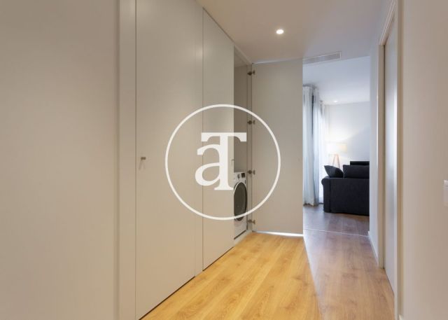 Piso de alquiler temporal de 2 habitaciones y piscina compartida a un paso de Av. Diagonal 11