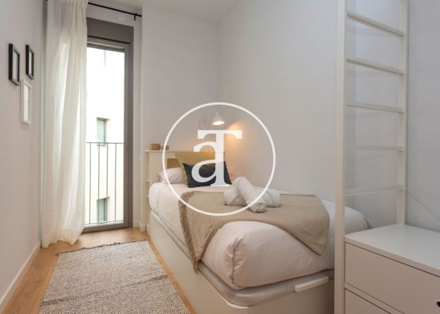Piso de alquiler temporal de 2 habitaciones y piscina compartida a un paso de Av. Diagonal 16