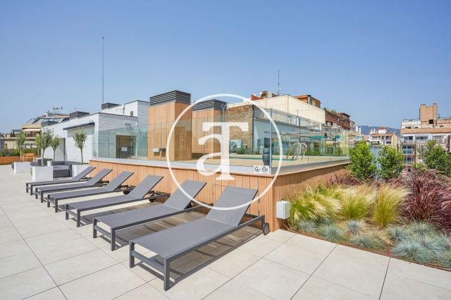 Piso de alquiler temporal de 2 habitaciones y piscina compartida a un paso de Av. Diagonal 49