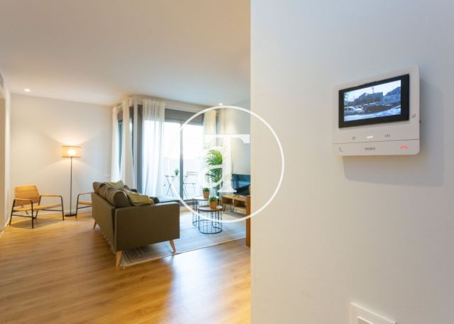 Piso de alquiler temporal de 2 habitaciones y piscina compartida a un paso de Av. Diagonal 3