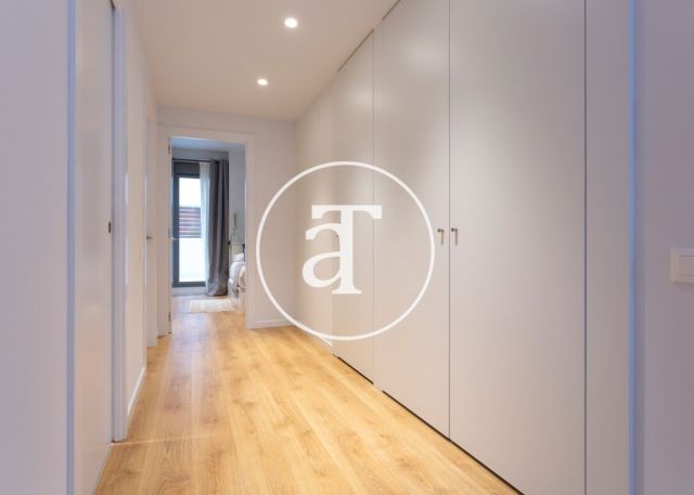 Piso de alquiler temporal de 2 habitaciones y piscina compartida a un paso de Av. Diagonal 21