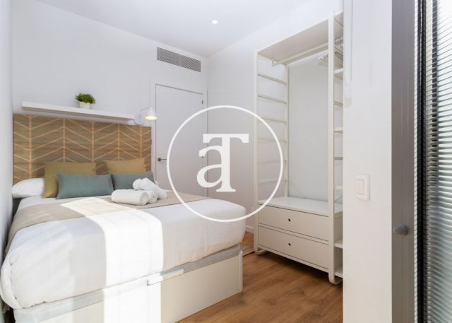 Piso de alquiler temporal de 2 habitaciones y piscina compartida a un paso de Av. Diagonal 19