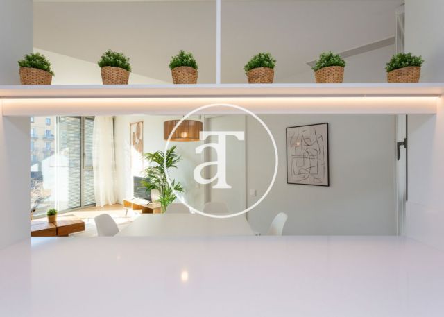 Piso de alquiler temporal de 3 habitaciones y piscina compartida a un paso de Av. Diagonal 13