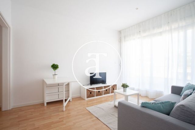 Ático de alquiler temporal con 2 habitaciones en Eixample Dreta 1