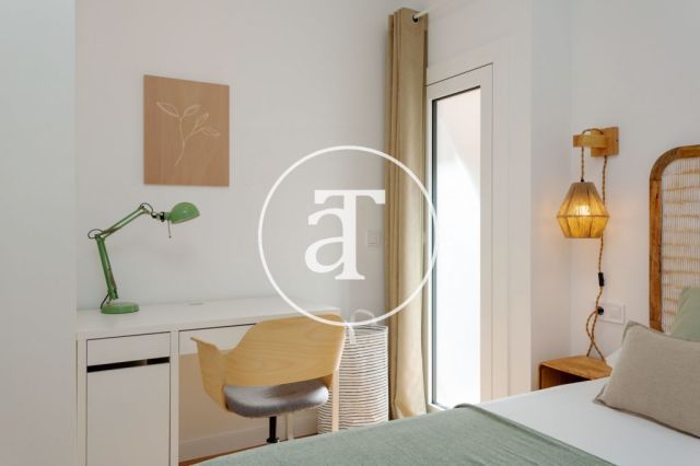 Monthly rental apartment with 2 bedrooms and terrace close to Verdaguer station 20