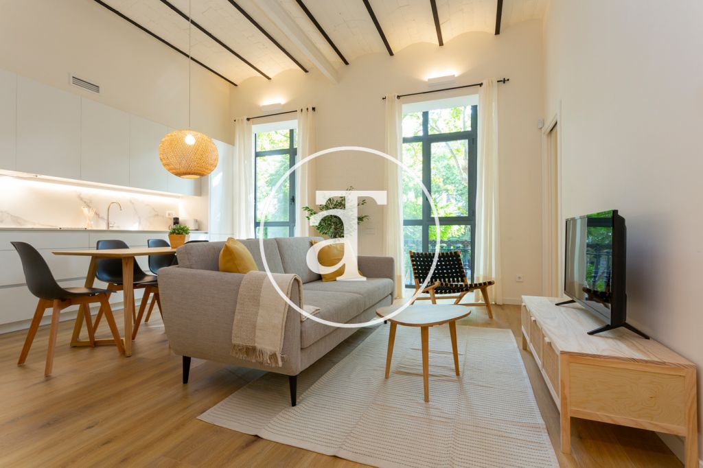 Appartement temporaire de 2 chambres à louer dans l'Eixample Dreta 1