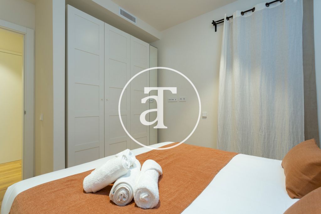 Appartement temporaire de 2 chambres à louer dans l'Eixample Dreta 16