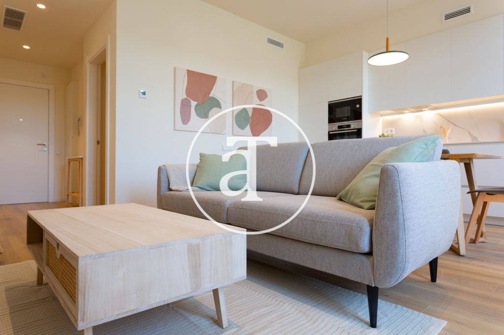 Monthly rental apartment with 2 bedrooms in Eixample Dreta 4