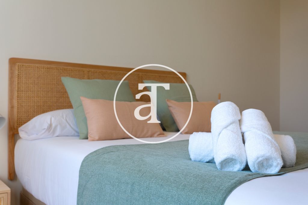 Monthly rental apartment with 2 bedrooms in Eixample Dreta 21