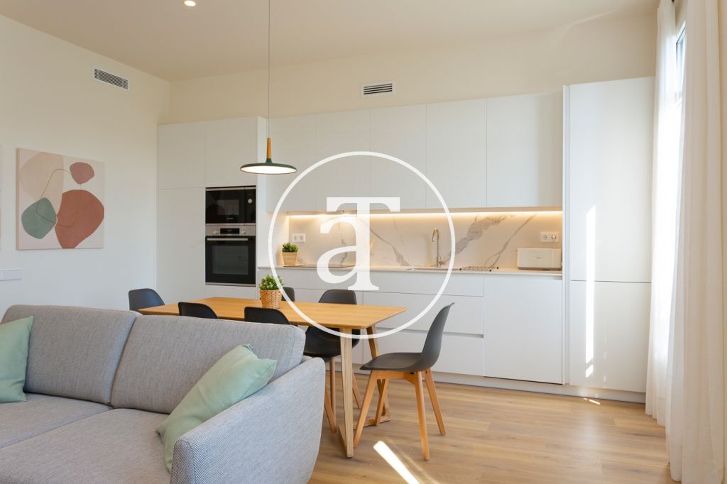 Monthly rental apartment with 2 bedrooms in Eixample Dreta 8