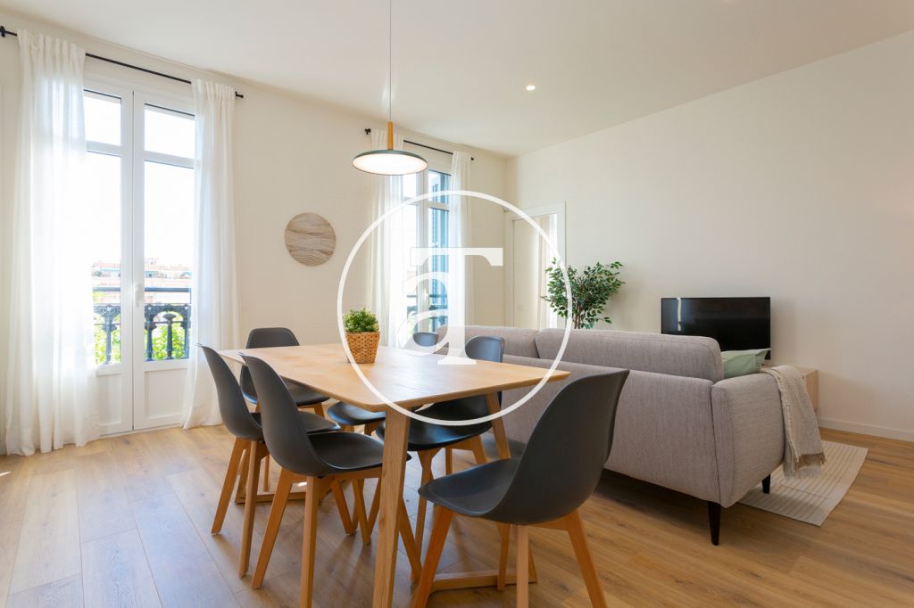 Monthly rental apartment with 2 bedrooms in Eixample Dreta 6