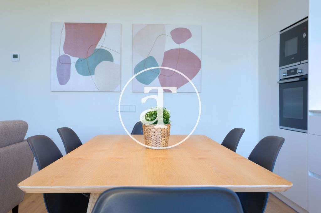 Monthly rental apartment with 2 bedrooms in Eixample Dreta 9