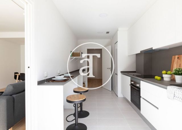 Appartement en location temporaire avec 3 chambres doubles et piscine commune 18