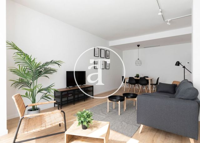Appartement en location temporaire avec 3 chambres doubles et piscine commune 7