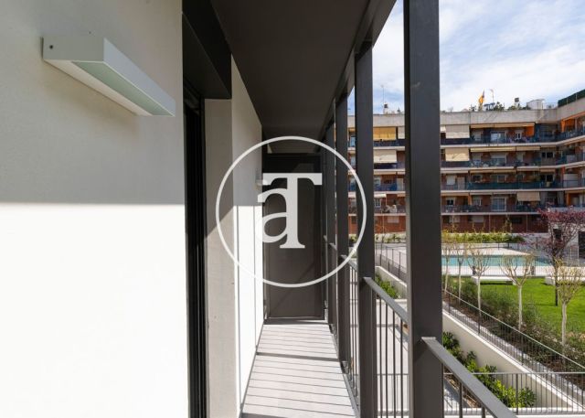 Appartement en location temporaire avec 3 chambres doubles et piscine commune 12