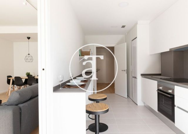 Appartement en location temporaire avec 3 chambres doubles et piscine commune 17