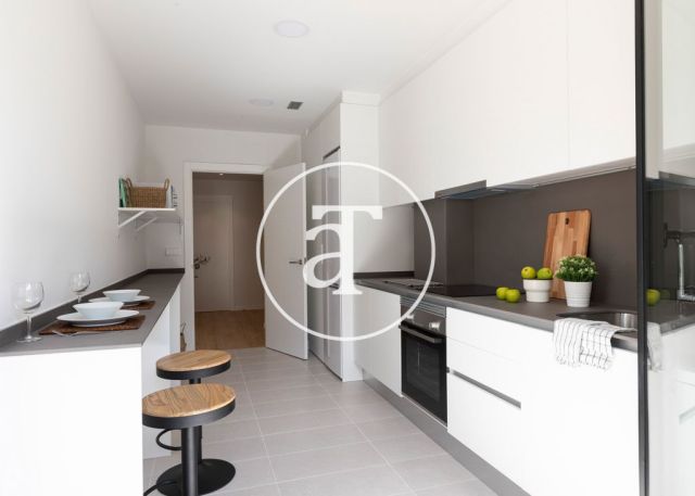 Appartement en location temporaire avec 3 chambres doubles et piscine commune 16