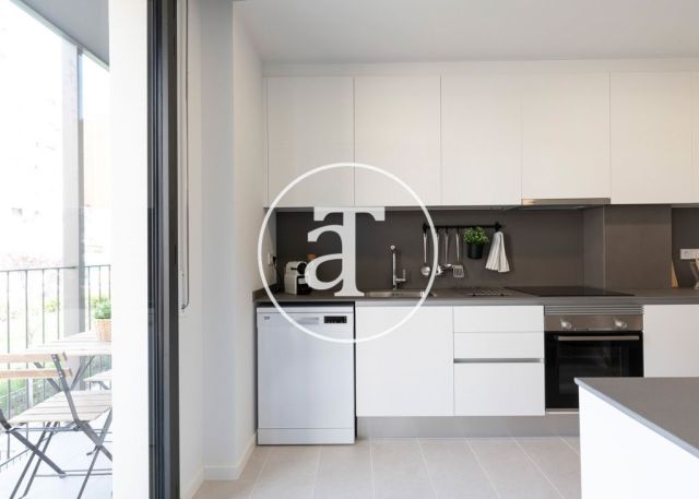 Appartement en location temporaire avec 3 chambres doubles et piscine commune 11