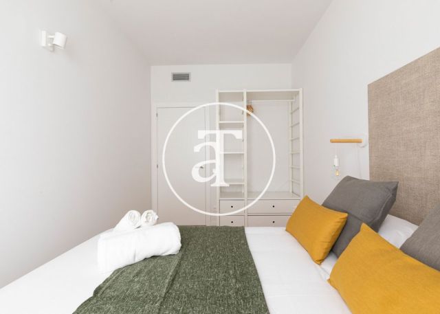 Appartement en location temporaire avec 3 chambres doubles et piscine commune 23