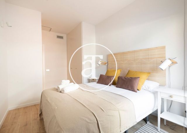 Appartement en location temporaire avec 3 chambres doubles et piscine commune 25