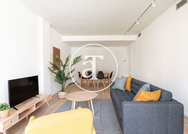 Appartement en location temporaire avec 3 chambres doubles et piscine commune 5