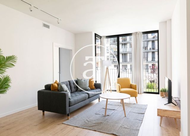Appartement en location temporaire avec 3 chambres doubles et piscine commune 1