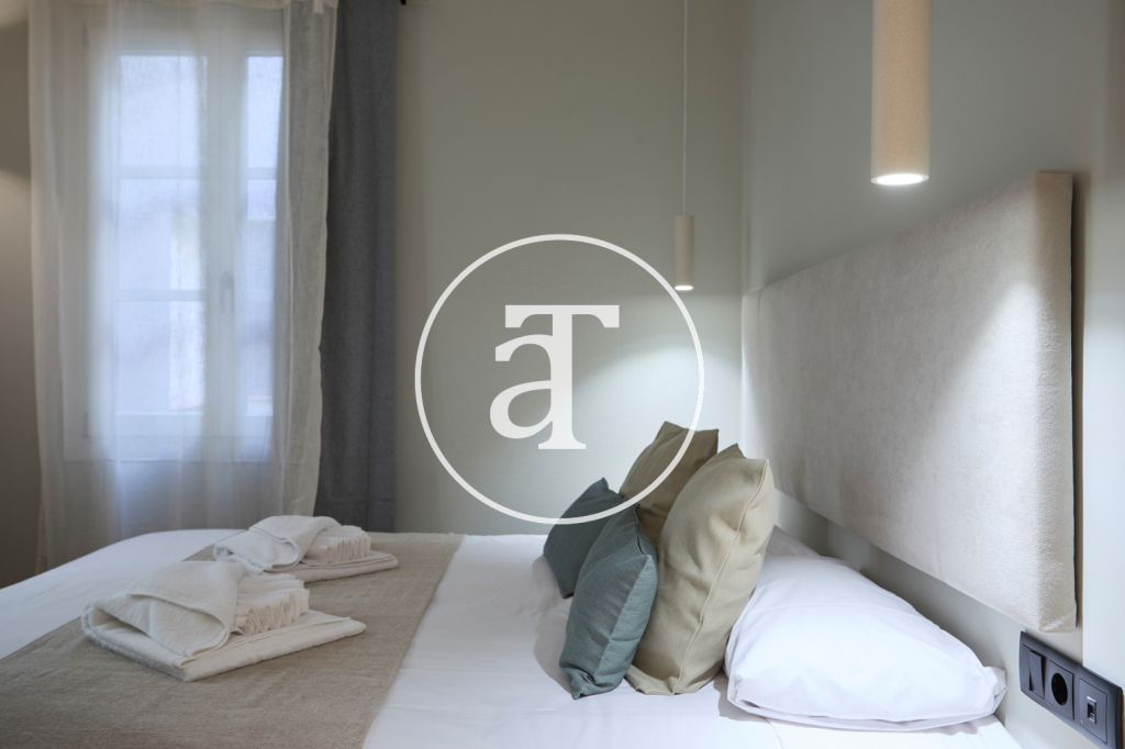 Apartamento de alquiler temporal a estrenar con 2 habitaciones en Barcelona 21