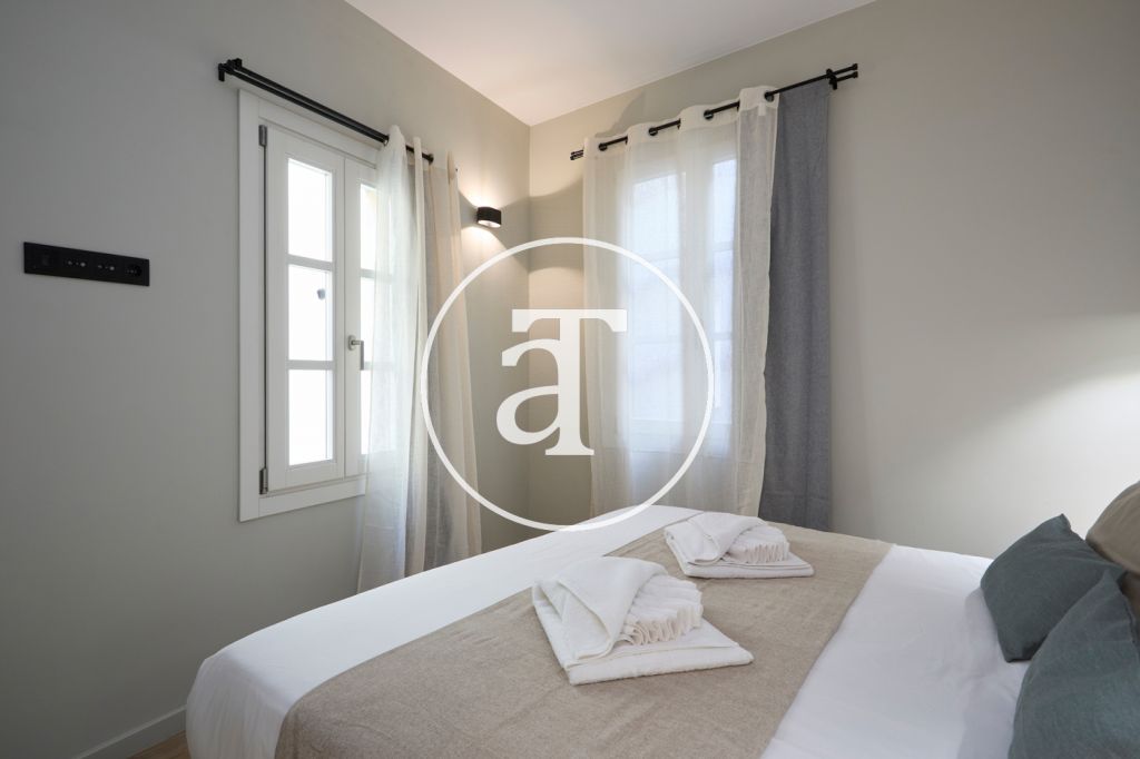 Apartamento de alquiler temporal a estrenar con 2 habitaciones en Barcelona 16