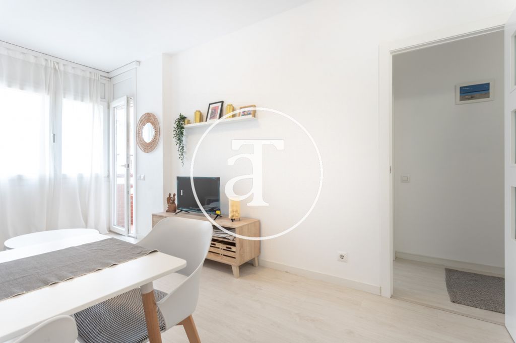 Piso de alquiler temporal de 2 habitaciones, estudio, balcón y 1 baño en Barcelona a 15 minutos de la Sagrada Familia 10