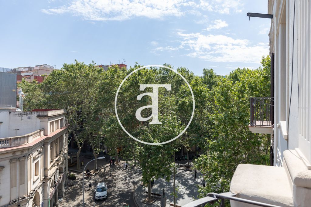 Piso de alquiler temporal de 3 habitaciones, 2 baños y balcón en Poblenou 5