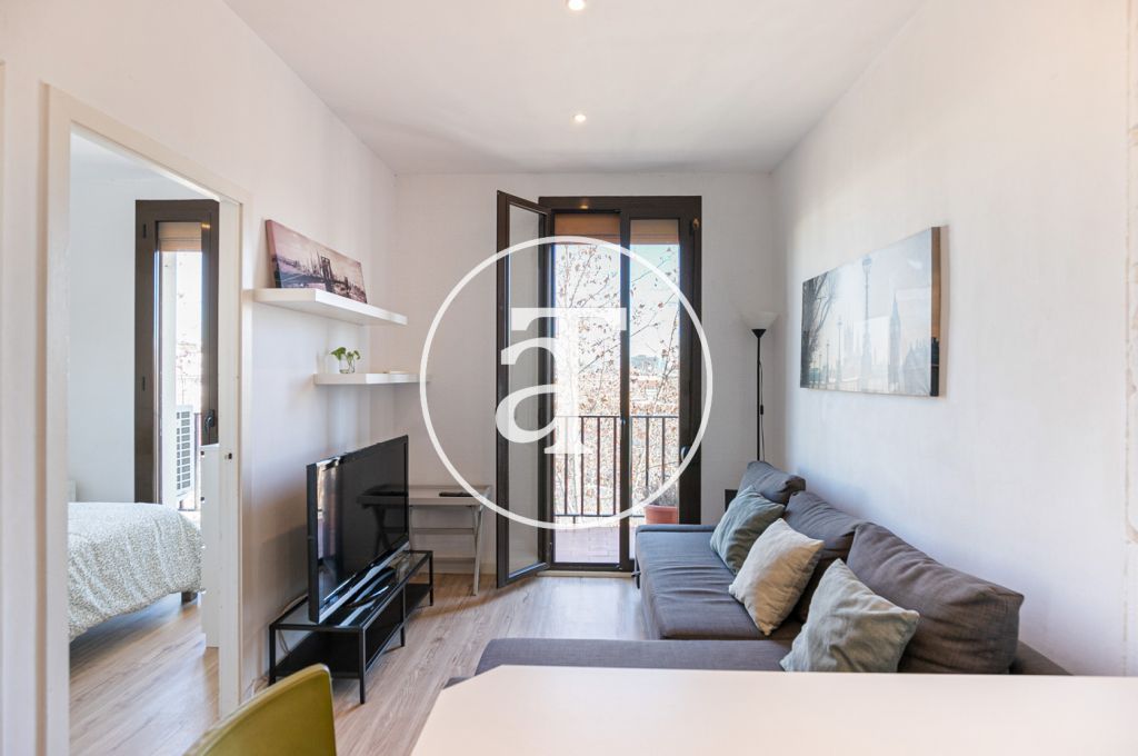 Monthly rental apartment with 1 bedroom close to the Bogatell station