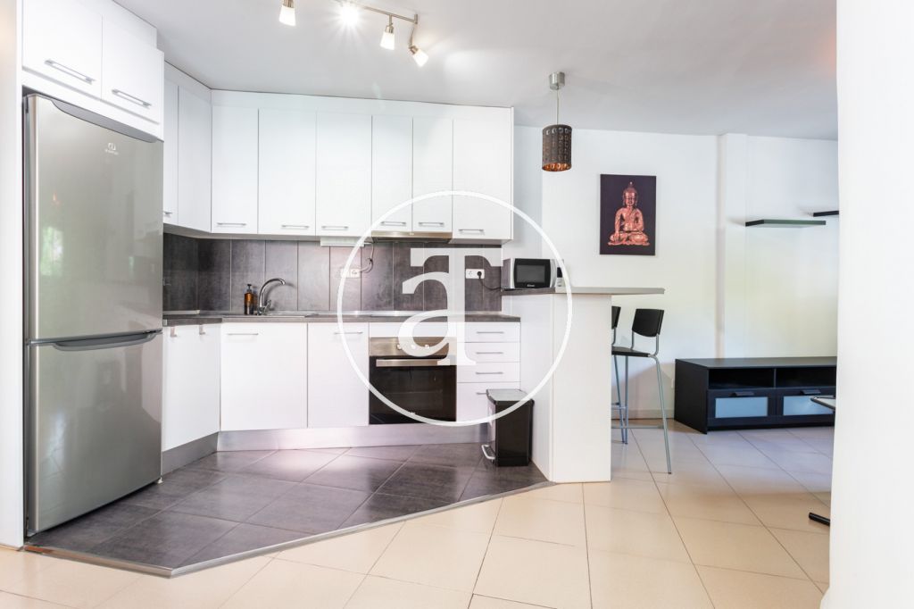 Appartement en location temporaire avec 1 chambre et 1 salle de bain à Nou Barris 10